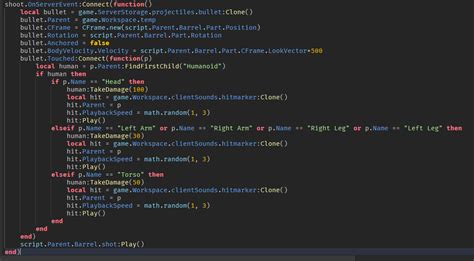Image result for Roblox Script Showcase Gun