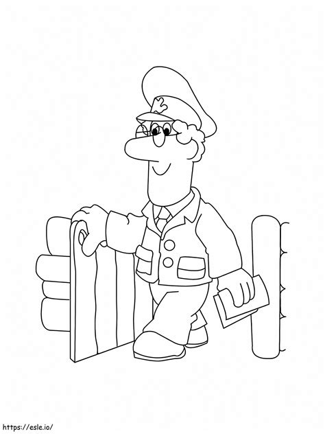 Postman Coloring Pages 的图像结果