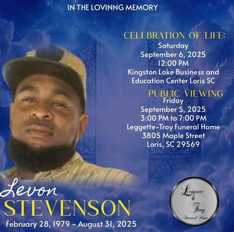 Leggette-Troy Funeral Home | Loris SC