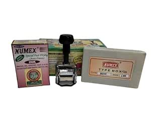 MEGA Engineers Hand Batch Coding and Date Printing Machine -Letter Size ...