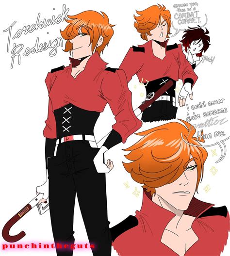 Roman Torchwick Redesign For My AU (art by PunchInTheGuts (me)) : r/RWBY