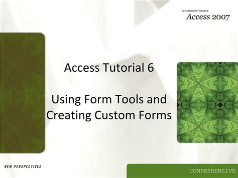 Image result for Access Forms Tutorial