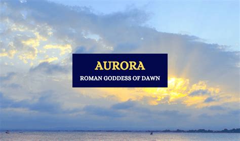 Aurora: The Dawn Goddess of Roman Mythology - Symbol Sage