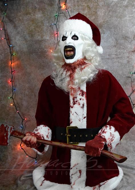 1:1 Full Size Art the Clown Santa Torso Bust Terrifier 3 David Howard ...