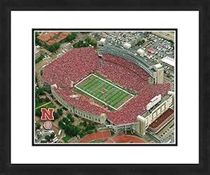 NCAA Nebraska Cornhuskers Stadium, Beautifully Framed and Double Matted ...