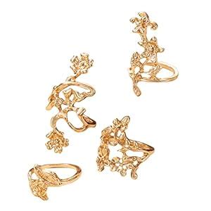 Jewels Galaxy Jewellery For Women Gold Plated Floral Contemporary ...