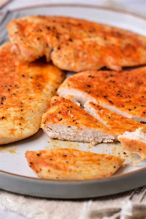 How Long to Cook Thin Chicken Breast in Oven (No Breading)