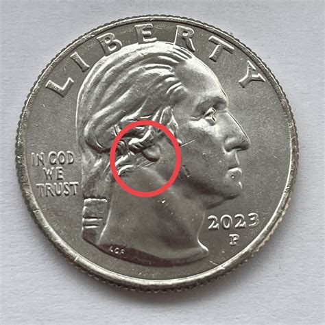 2023 P Edith Kanaka’Ole Quarter BU OBV FF/ Early Stage Struck Thru ...