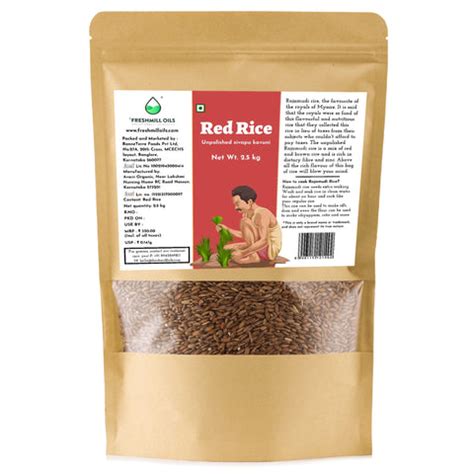 Organic Red Rice – Honey and Spice