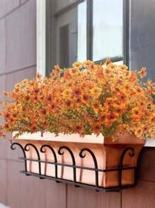 5/2/1pc Autumn Orange Artificial Flowers, Realistic Fall Leaves Silk ...