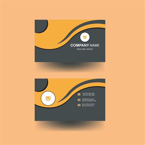 Corporate new business card 2023 14719731 Vector Art at Vecteezy