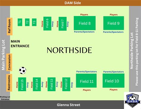 Field Maps :: San Angelo Soccer Association