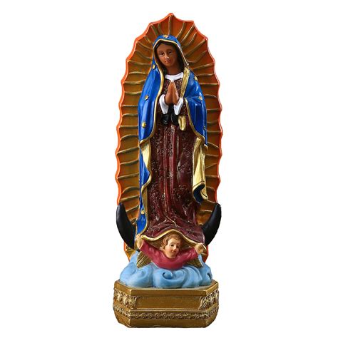 Buy Our Lady of Guadalupe Statue, The Blessed Virgin Mary Resin Statue ...