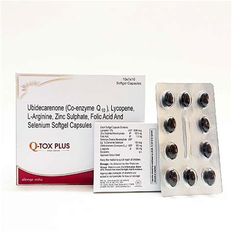 Q-TOX PLUS Softgel Capsules Daksh Pharmaceuticals Pvt. Ltd.
