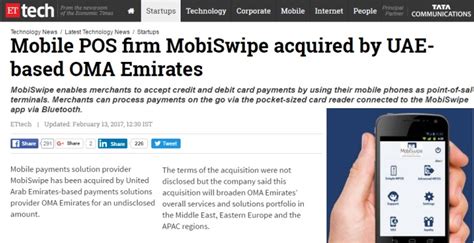 MobiSwipe mPOS | Mobile Payment Service | OMA Emirates Group