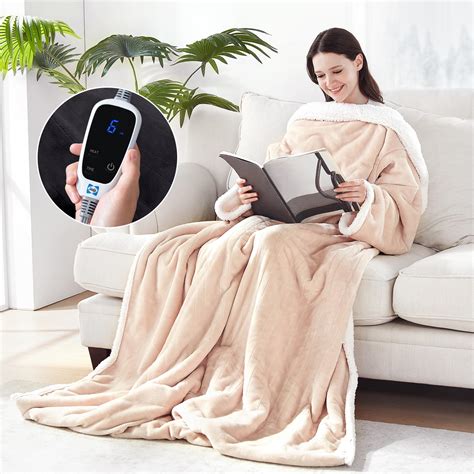 Electric Snuggie With Sleeves Amazon.com: Snuggie Heated Wrap