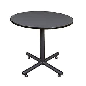Regency Kobe 36-Inch Round Breakroom Table, Grey : Amazon.in: Home ...