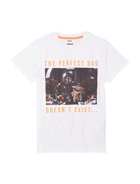 Buy Pure Cotton Star Wars T-Shirt at Marks & Spencer