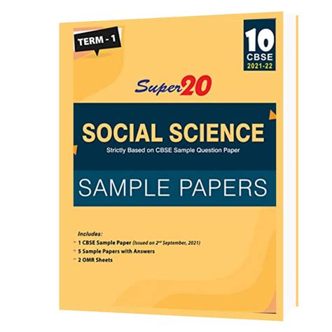 Super 20 Social Science Sample Papers (Strictly Based on Sample Papers ...