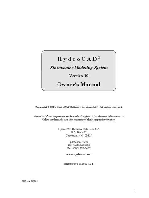 Image result for HydroCAD Basics