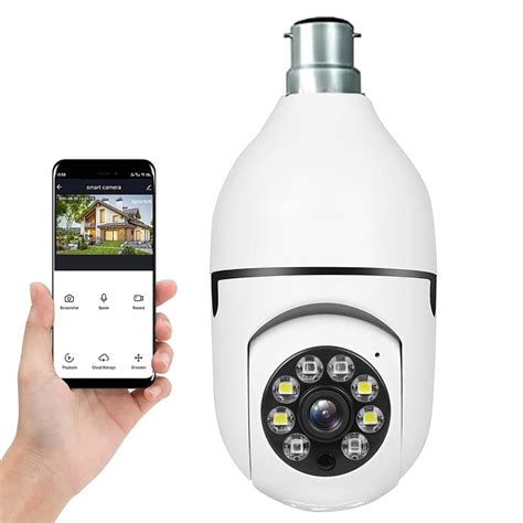 Buy Eyetech 360 Light Bulb Wireless IP WiFi Camera, Bulb Camera 360 ...