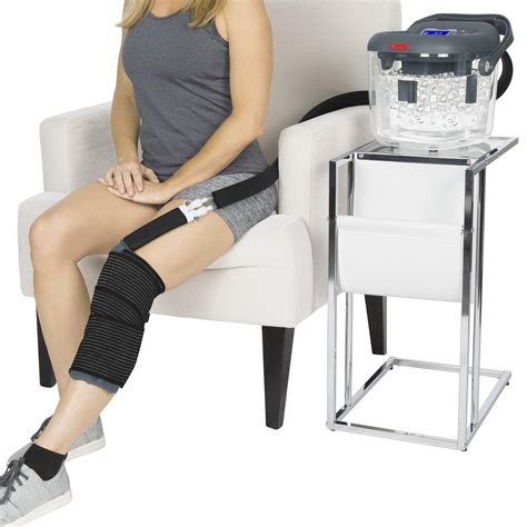 Vive Cold Therapy Machine - Large Ice Cryo Cuff - Flexible Cryotherapy Freeze Kit System Fits ...