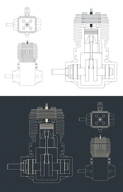 Image result for 2 Stroke Engine Model