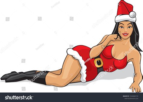 Cartoon Illustration Very Sexy Mrs Claus Stock Vector (Royalty Free) 1534460174 | Shutterstock