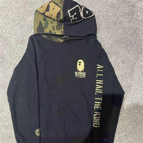 A bathing ape - bape hoodie - *very rare* - kong... - Depop