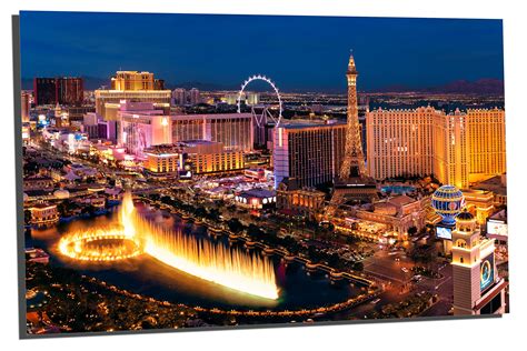 Las Vegas Nevada Skyline Las Vegas, Nevada Iconic Skyline Popular