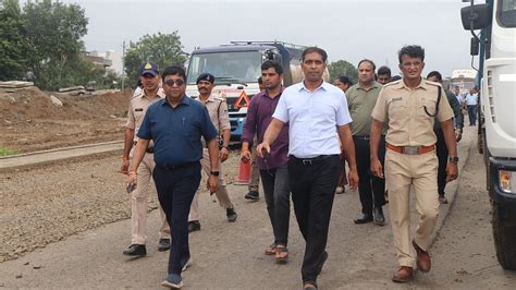 Indore: Heavy Vehicles Diverted, Road Repair Work On After 20-Hour ...