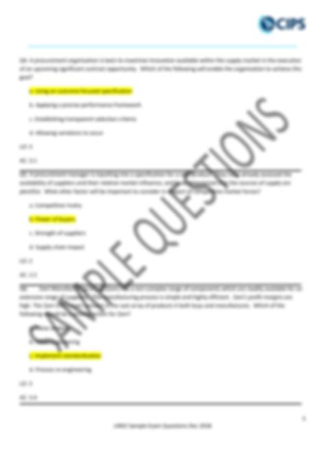 Cips Computer-Based Exams Sample 的图像结果