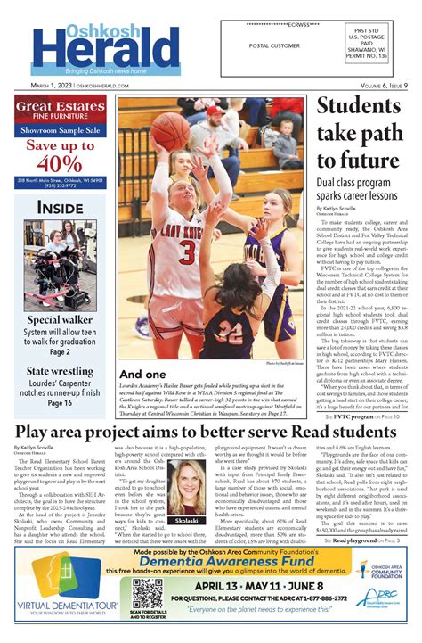 March 1, 2023 Oshkosh Herald - Oshkosh Herald
