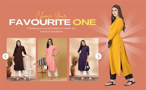 Pistaa's Women's Cotton Regular Fit Kurta (KWTBWN36XS_Brown_X-Small ...