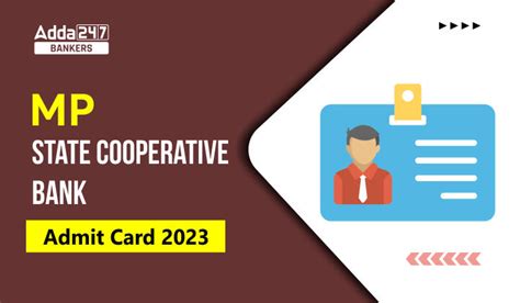 MP State Cooperative Bank Admit Card 2023 Out : MP स्टेट कोऑपरेटिव बैंक ...