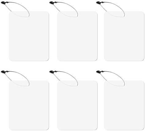 DEEPTAGS PVC Tags Price Tags Cloth Tags Labels with Black Loop pins ...