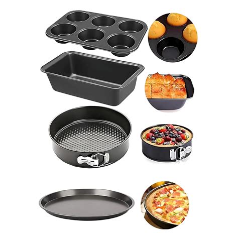 PureBake Premium Sgs Certified Cake Baking Combo 4 Baking Set Includes ...