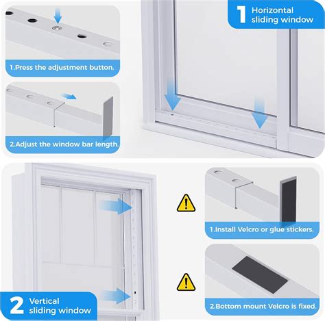 WooFog Adjustable Window Security Bars for Vertical Sliding India | Ubuy
