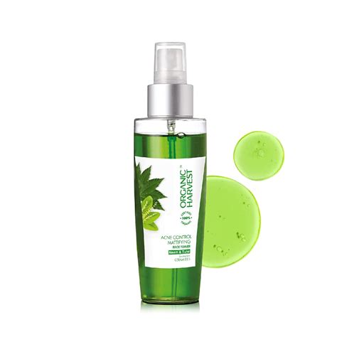 Organic Harvest Acne Control Mattifying Face Toner For Men & Women ...