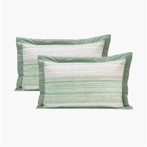 Buy MASPAR Patina Textured Pillow Covers - Set of 2 - 50 x 75 cm from ...