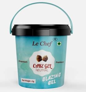 Le cHef Premium Edible Neutral Cake Glazing Gel Topping Price in India ...