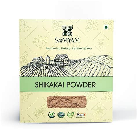 SAMYAM Shikakai Hair Cleanser Powder - 200g Pack | Ayurvedic Hair Mask ...