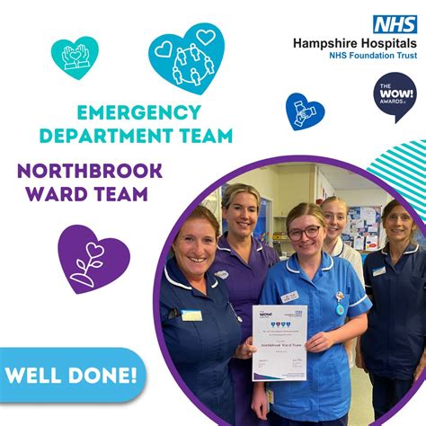 WOW! Congratulations to Emergency Department Team and Northbrook Ward ...