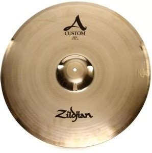 Zildjian A20520 22" A Custom Ride Brilliant Cymbal Clash Cymbal Price ...