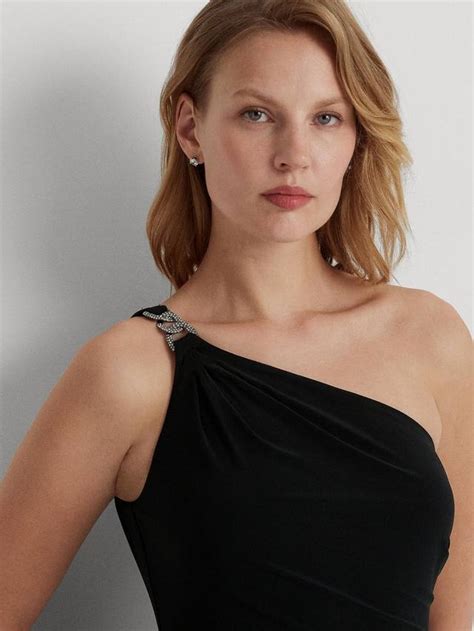 Lauren Ralph Lauren Belina Asymmetric Maxi Dress