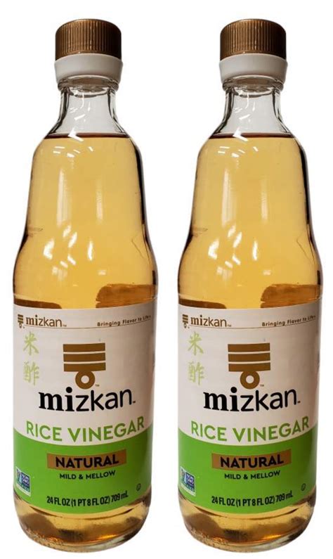 Mizkan Rice Vinegar Natural, Sushi Seasonning, Gluten Free, Non GMO ...