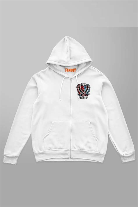 CM Punk Zipper Hoodie – Best in the World WWE Fanboy – THE FANBOY