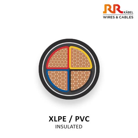 RR KABEL COPPER ARMOURED CABLE , XLPE INSULATED , 1 METERS