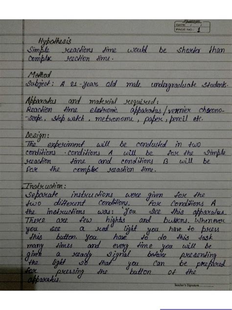 Image result for Reaction Time Experiment