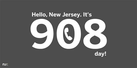 Image result for 908 Area Code Map